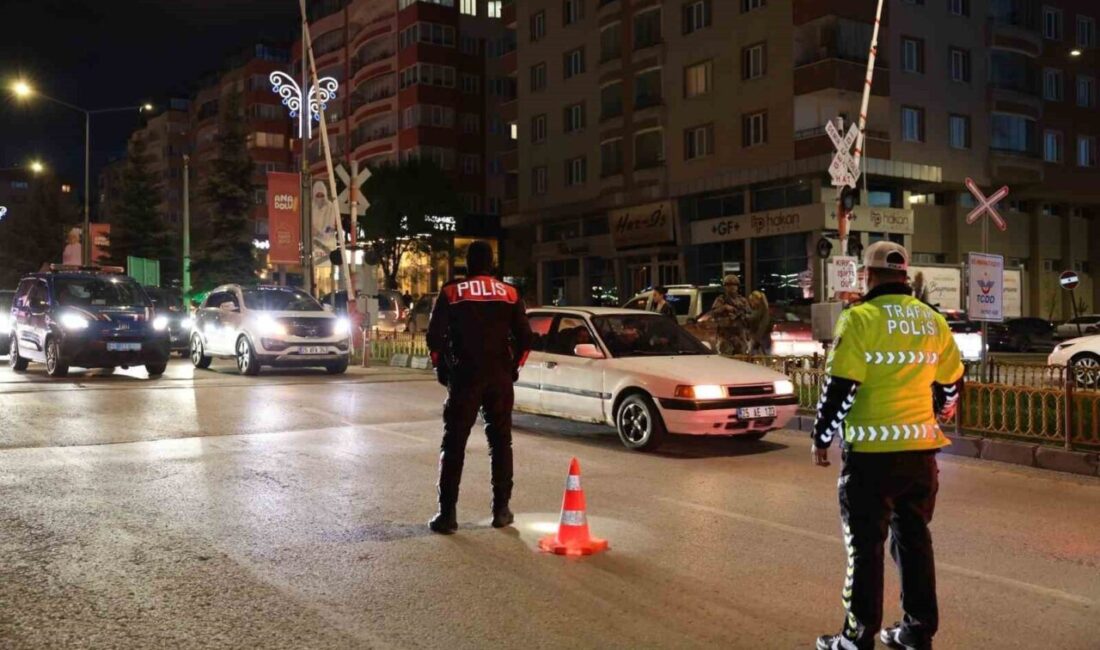 Erzurum kent merkezi ve 20 ilçede trafik, asayiş, narkotik ve
