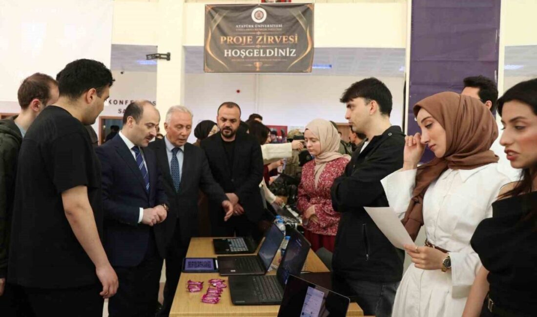 Atatürk Üniversitesi Oltu Uygulamalı Bilimler Fakültesi “Geleneksel Proje Zirvesi” yoğun
