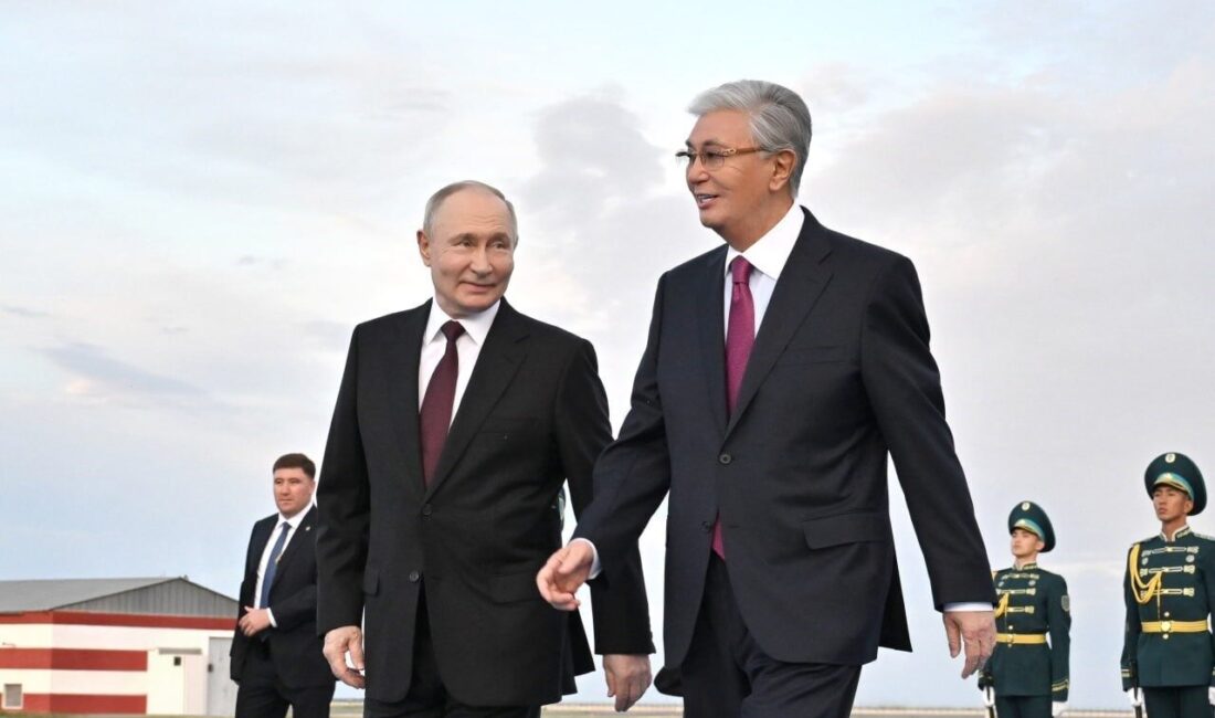Rusya Devlet Başkanı Vladimir Putin, resmi ziyaret kapsamında Kazakistan’a geldi.