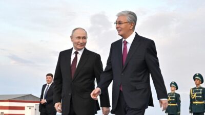 Rusya Devlet Başkanı Vladimir Putin, resmi ziyaret kapsamında Kazakistan’a geldi.