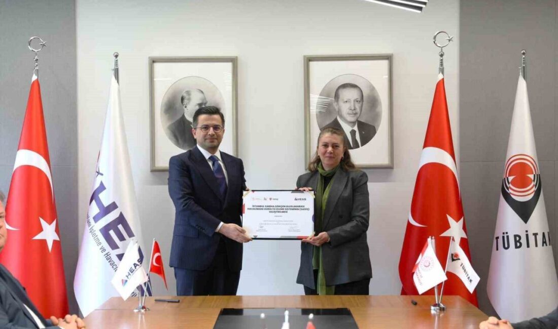 Sabiha Gökçen Havalimanı’nda gürültü kirliliğini azaltmaya yönelik, yapay zeka destekli