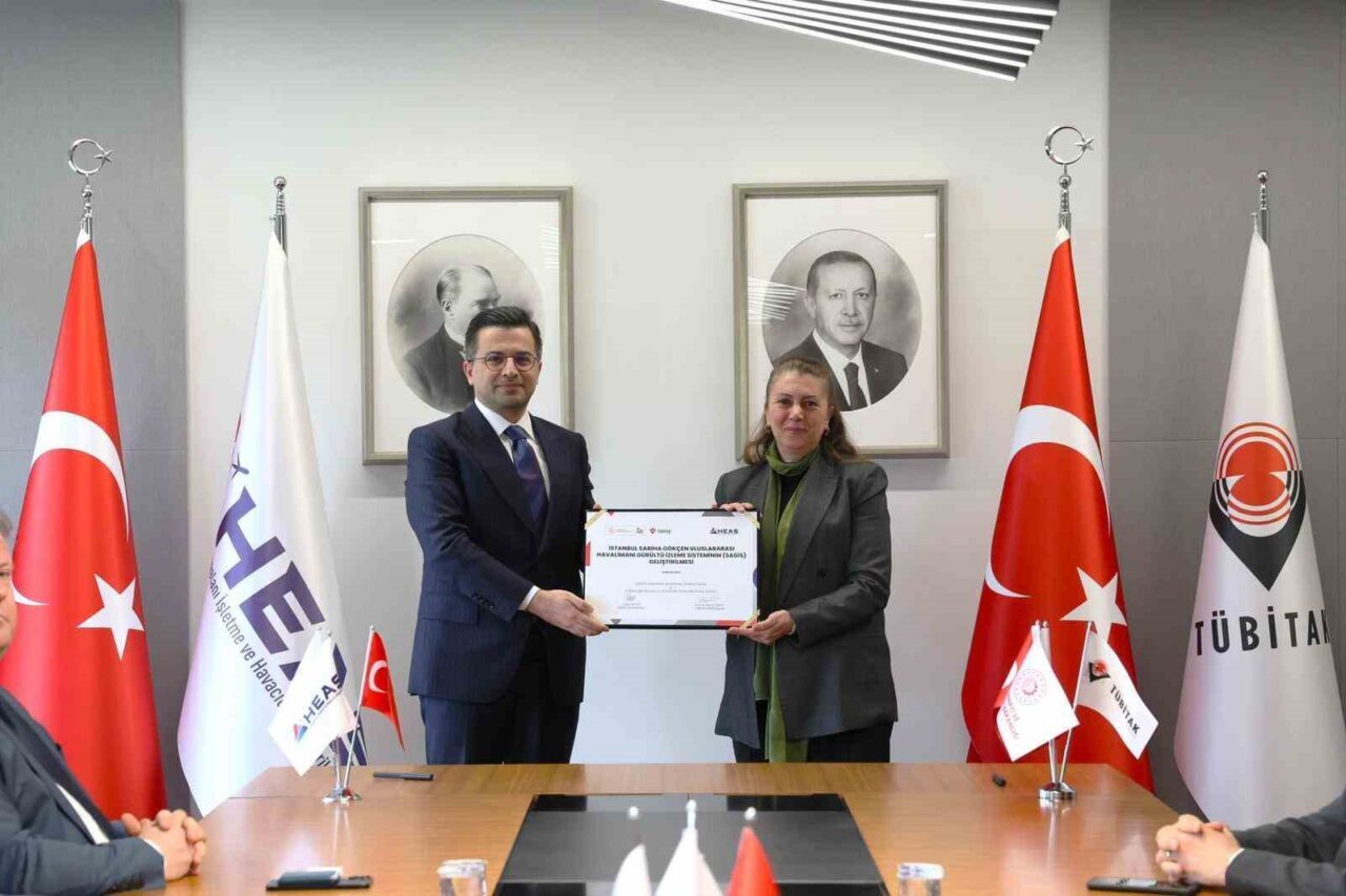 Sabiha Gökçen Havalimanı’nda gürültü kirliliğini azaltmaya yönelik, yapay zeka destekli