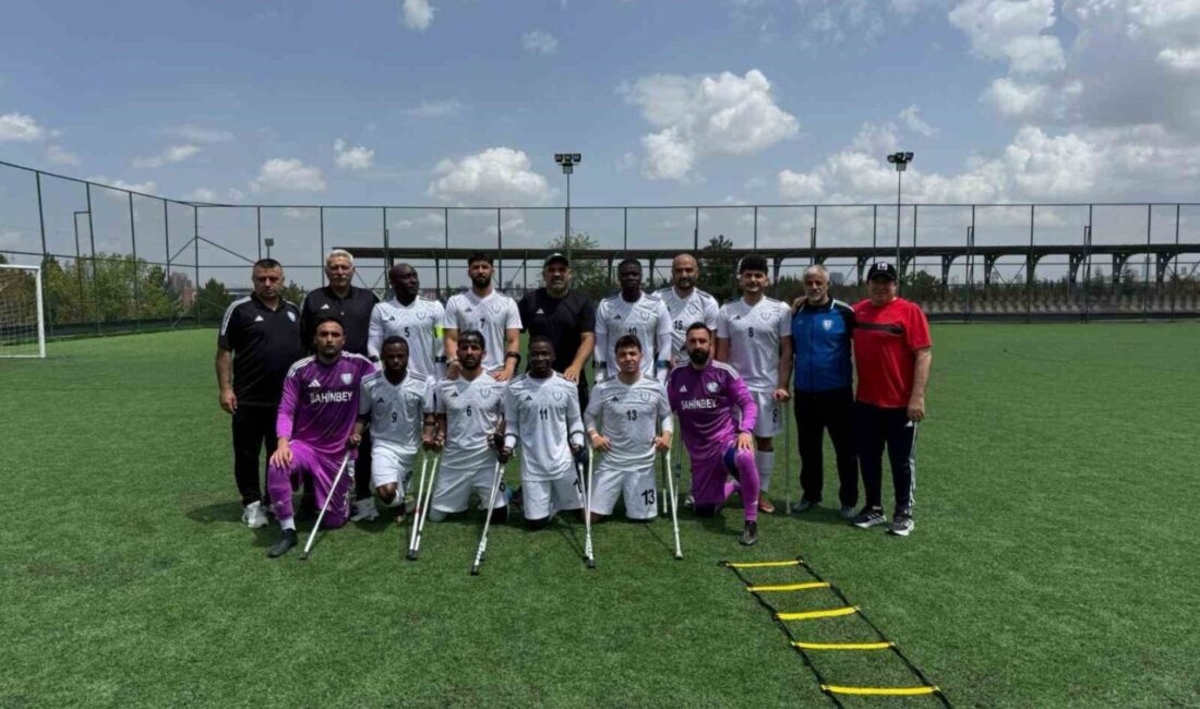 Şahinbey Belediye Spor Kulübü Ampute Futbol Takımı deplasmanda SK Rehabilitasyon