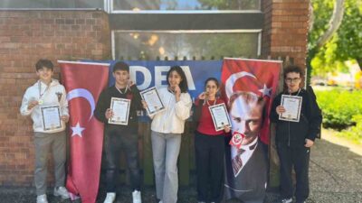Şahinkaya Fen Lisesi öğrencileri, Macaristan’da düzenlenen uluslararası icat ve inovasyon