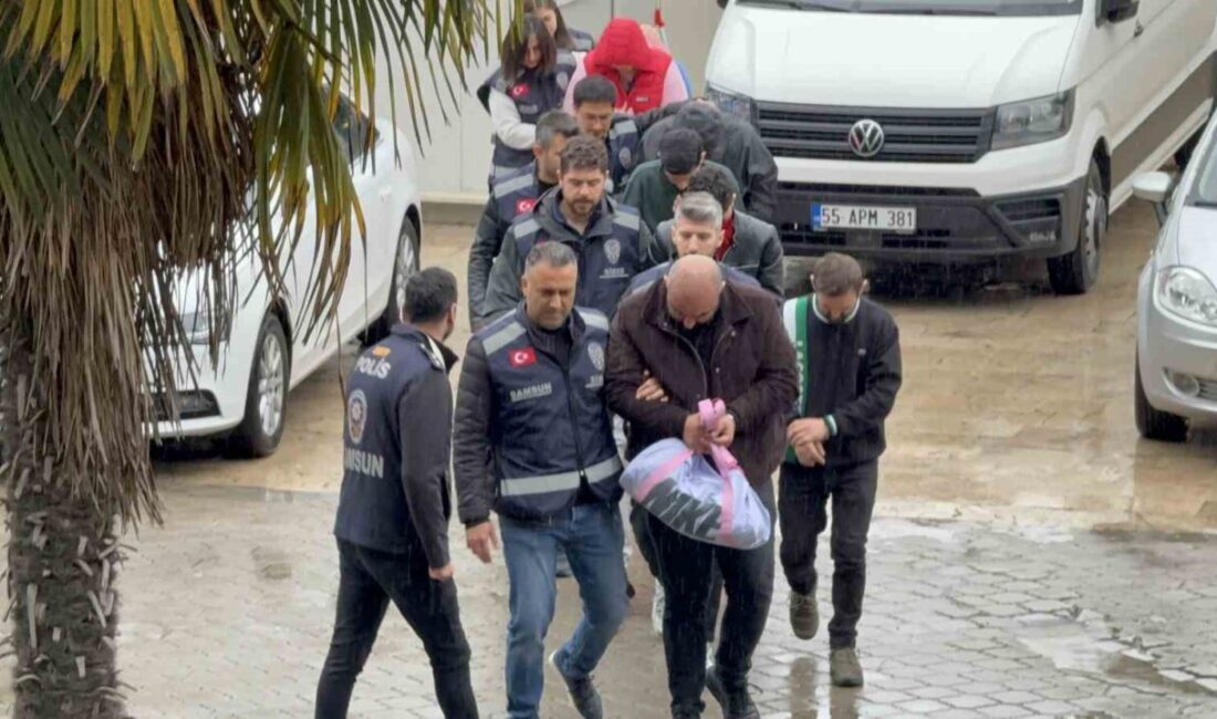 Samsun merkezli 6 ilde düzenlenen dev siber dolandırıcılık operasyonunda, sahte