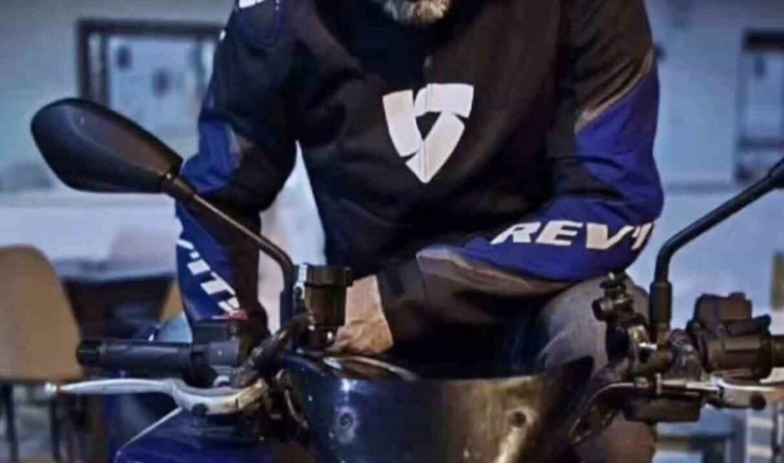 Ula Sakartepe rampasında meydana gelen tek taraflı trafik kazasında motosiklet