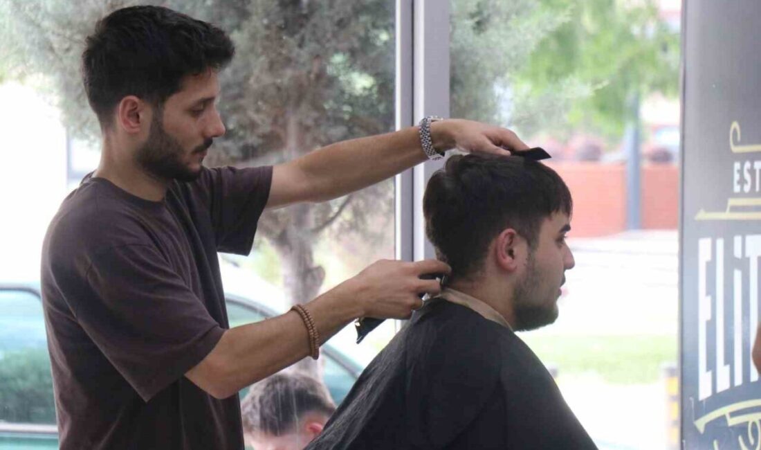 Sakarya’da Kurban Bayramı’na sayılı günler kala, vatandaşların bayram tıraşı talebine