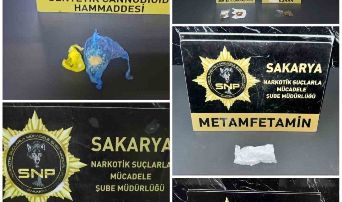 Sakarya’da sokak satıcılarına yönelik düzenlenen 2 ayrı narkotik operasyonunda çok