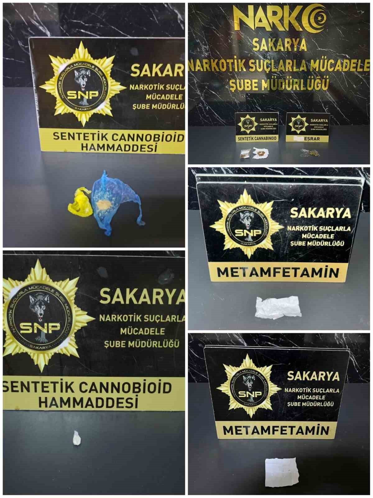 Sakarya’da sokak satıcılarına yönelik düzenlenen 2 ayrı narkotik operasyonunda çok