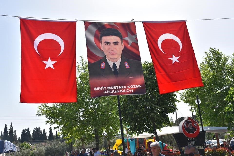 Şırnak’ta şehit olan Jandarma Astsubay Kıdemli Çavuş Mustafa Kozak, 8.