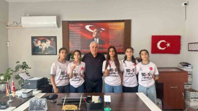 Bolu’da düzenlenen Okul Sporları Yıldız Kızlar Güreş Türkiye Şampiyonası’nda Salihli