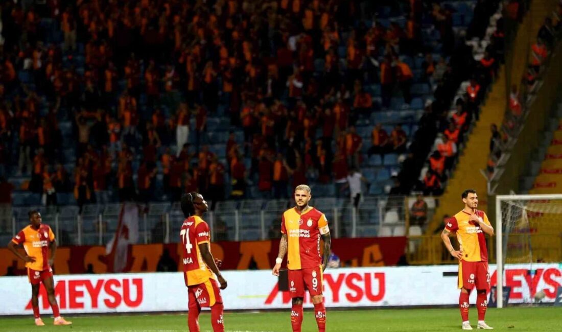 Şampiyon Galatasaray, Trendyol Süper Lig’in 34. ve son haftasında deplasmanda