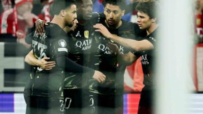 UEFA Şampiyonlar Ligi yarı final rövanşında Paris Saint-Germain, ilk maçta