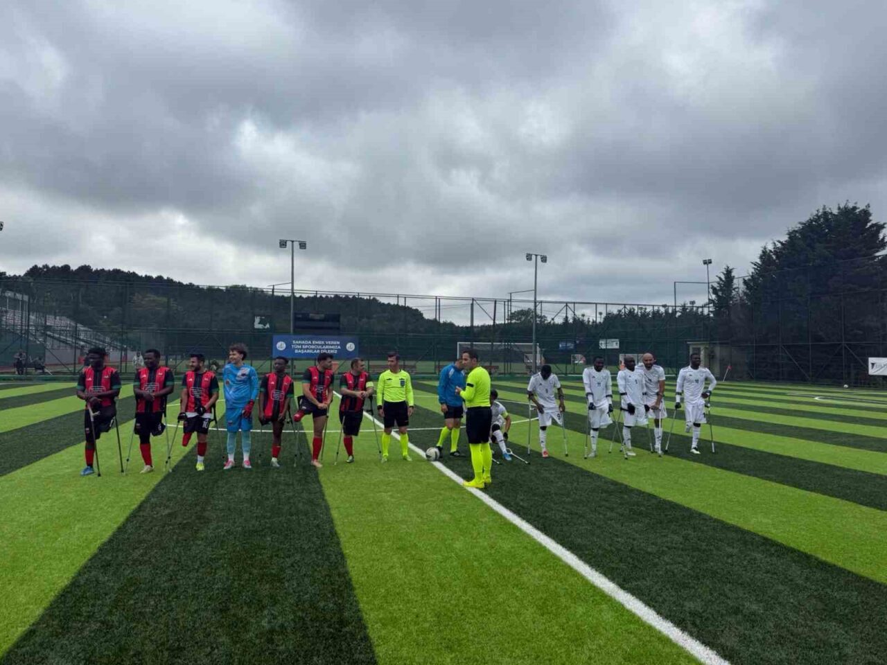 Şahinbey Ampute Futbol Takımımız, deplasmanda ligin güçlü takımlarından Şişli Yeditepe