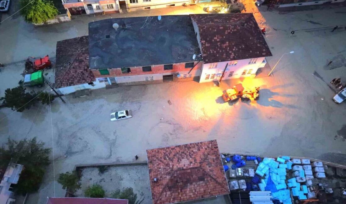 Samsun Valiliği, il genelinde etkili olan kuvvetli sağanak yağışların ardından
