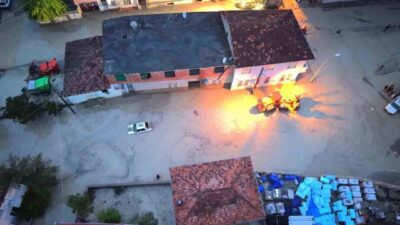 Samsun Valiliği, il genelinde etkili olan kuvvetli sağanak yağışların ardından