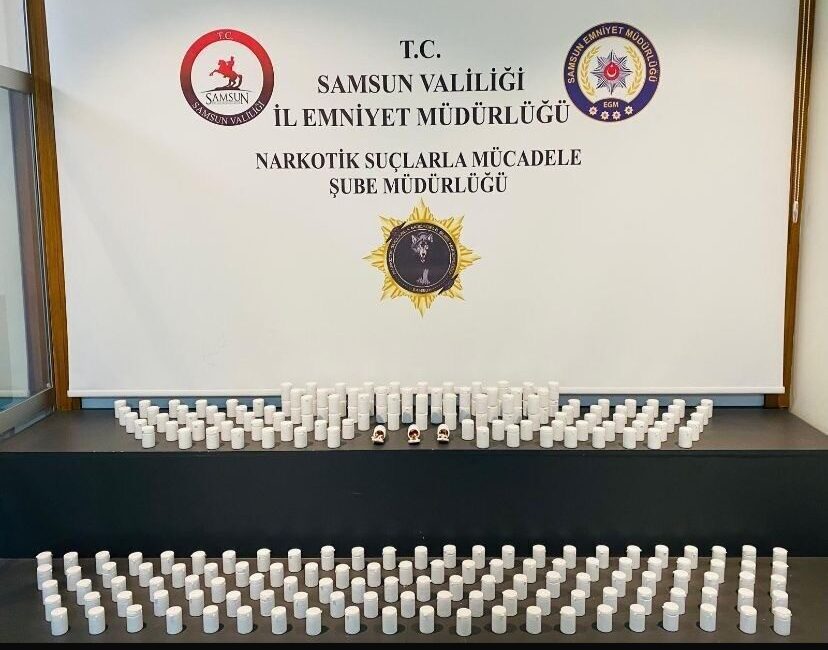 Samsun’un İlkadım ilçesinde narkotik ekiplerince düzenlenen operasyonda 10 bin 150