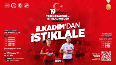 Samsun Büyükşehir Belediyesi tarafından “19 Mayıs Yarı Maratonu” ve “İstiklal