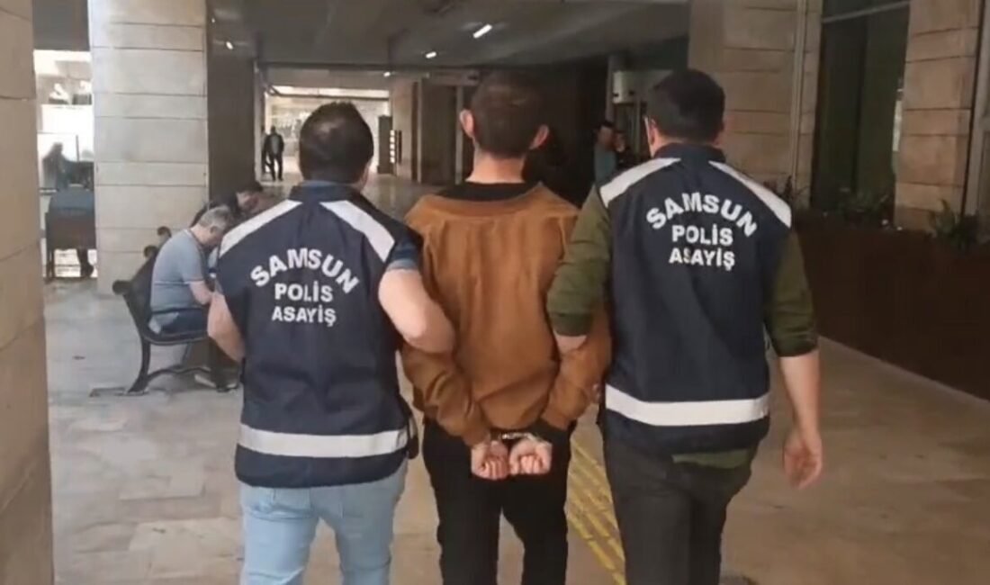 Samsun’da haklarında kesinleşmiş hapis cezası bulunan 2 hükümlü, polis operasyonuyla