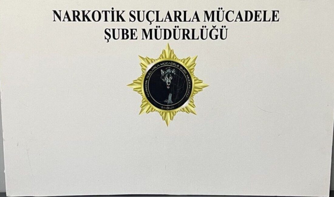 Samsun’da narkotik ekiplerince 4 ilçede düzenlenen operasyonlarda çeşitli uyuşturucu maddeler