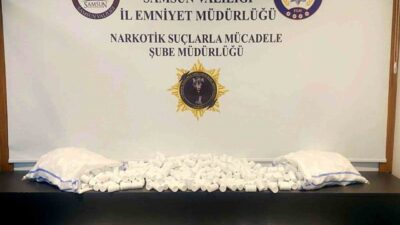 Samsun’un İlkadım ilçesinde narkotik ekiplerince düzenlenen operasyonda 51 bin 800