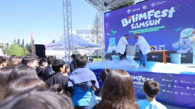 Samsun Büyükşehir Belediyesi tarafından hayata geçirilen “BİLİMFEST Samsun”, bilim ve