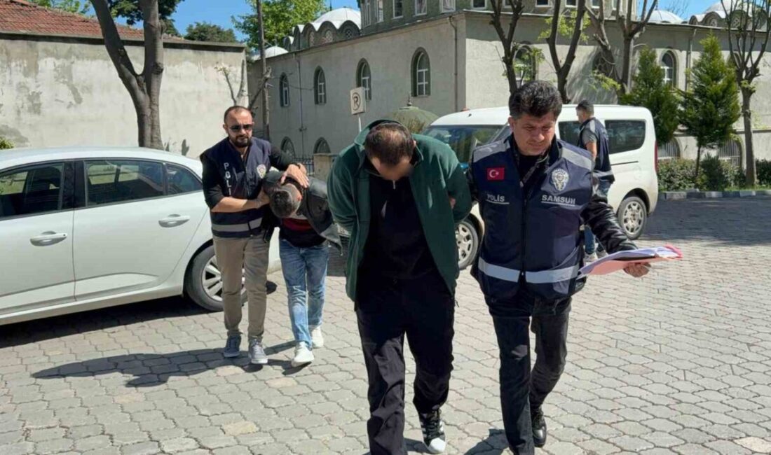 Samsun’da ışıklı pano ve reklam işleri yapan bir iş yerinden