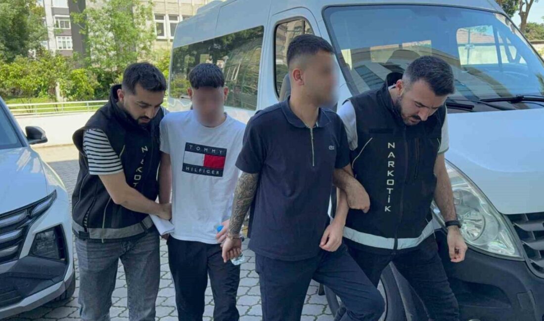 Samsun’da narkotik ekiplerince Atakum ve İlkadım ilçelerinde düzenlenen 3 ayrı