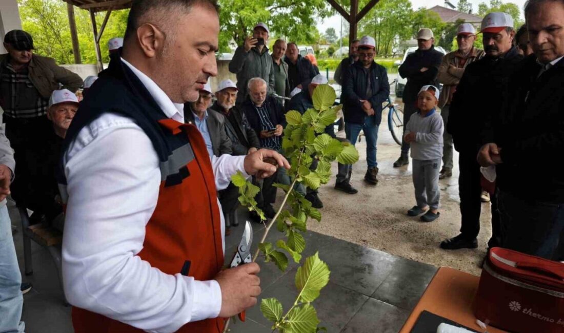 Samsun’un Terme ilçesinde tarımsal üretimi canlandırmak ve çiftçileri bilinçlendirmek amacıyla