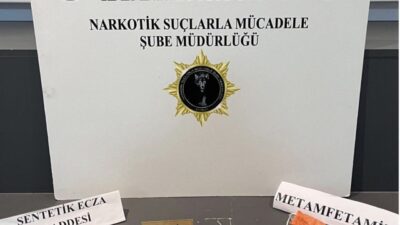 Samsun’un İlkadım ve Canik ilçelerinde çeşitli uyuşturucular ele geçirilirken, 11