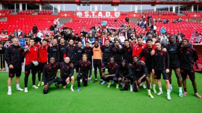 Samsunspor, Göztepe maçının hazırlıklarını şehrin dört bir yanından gelen öğrencilerin