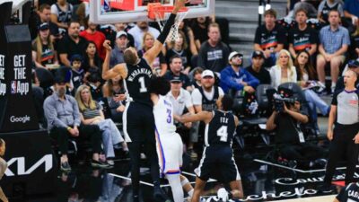 NBA Batı Konferansı Finalleri 6. maçında San Antonio Spurs, sahasında