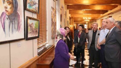 Melikgazi Belediyesi’nin Sanat Melikgazi’de düzenlediği, Kayseri Güzel Sanatlar Lisesi resim