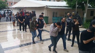 Şanlıurfa merkezli 7 ilde düzenlenen yasadışı bahis operasyonunda gözaltına alınan