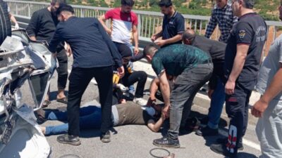 Şanlıurfa’da kurban kesiminin ardından bir ailenin içinde bulunduğu otomobil kaza