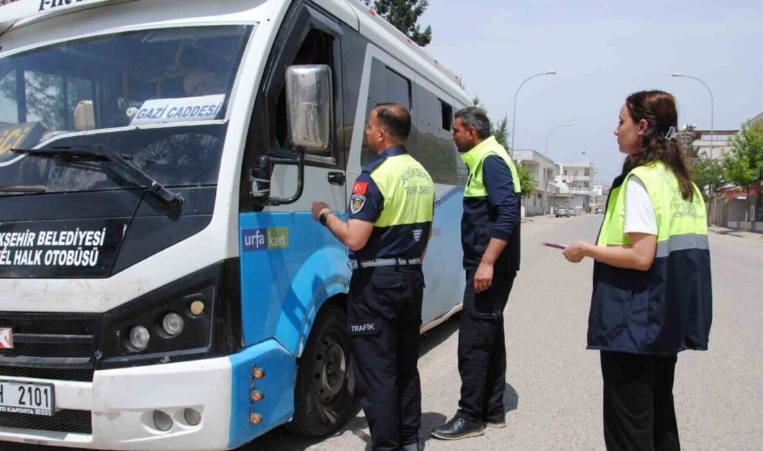 Şanlıurfa Büyükşehir Belediyesi Trafik Zabıta ekipleri, Birecik, Ceylanpınar, Siverek ve