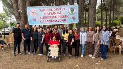 Sarıgöl Devlet Hastanesi tarafından ilk kez düzenlenen motivasyon pikniğinde sağlık