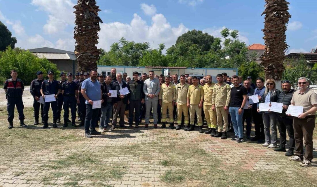 Manisa’nın Sarıgöl ilçesinde orman ve kırsal alan yangınlarına karşı farkındalık