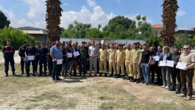 Manisa’nın Sarıgöl ilçesinde orman ve kırsal alan yangınlarına karşı farkındalık