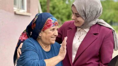 Gölpazarı Kaymakamı Feyza Nur Kılıç, Aktaş Köyü Beşevler Mahallesi’nde yaşayan