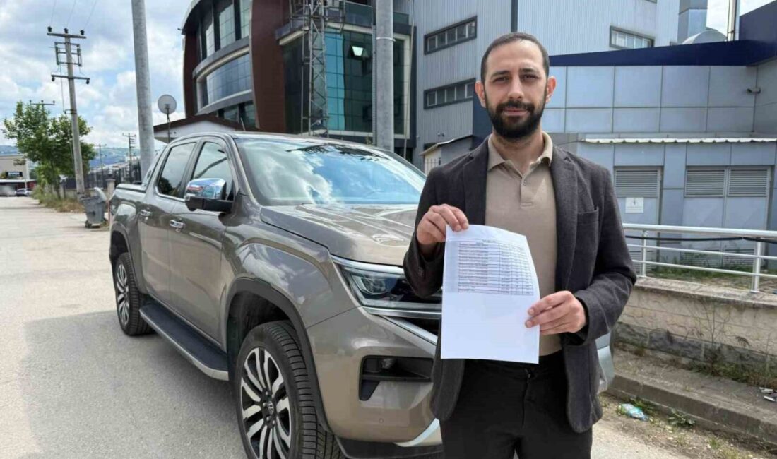 Bursa’da ikamet eden ve aracını aldığı günden beri şehir dışına