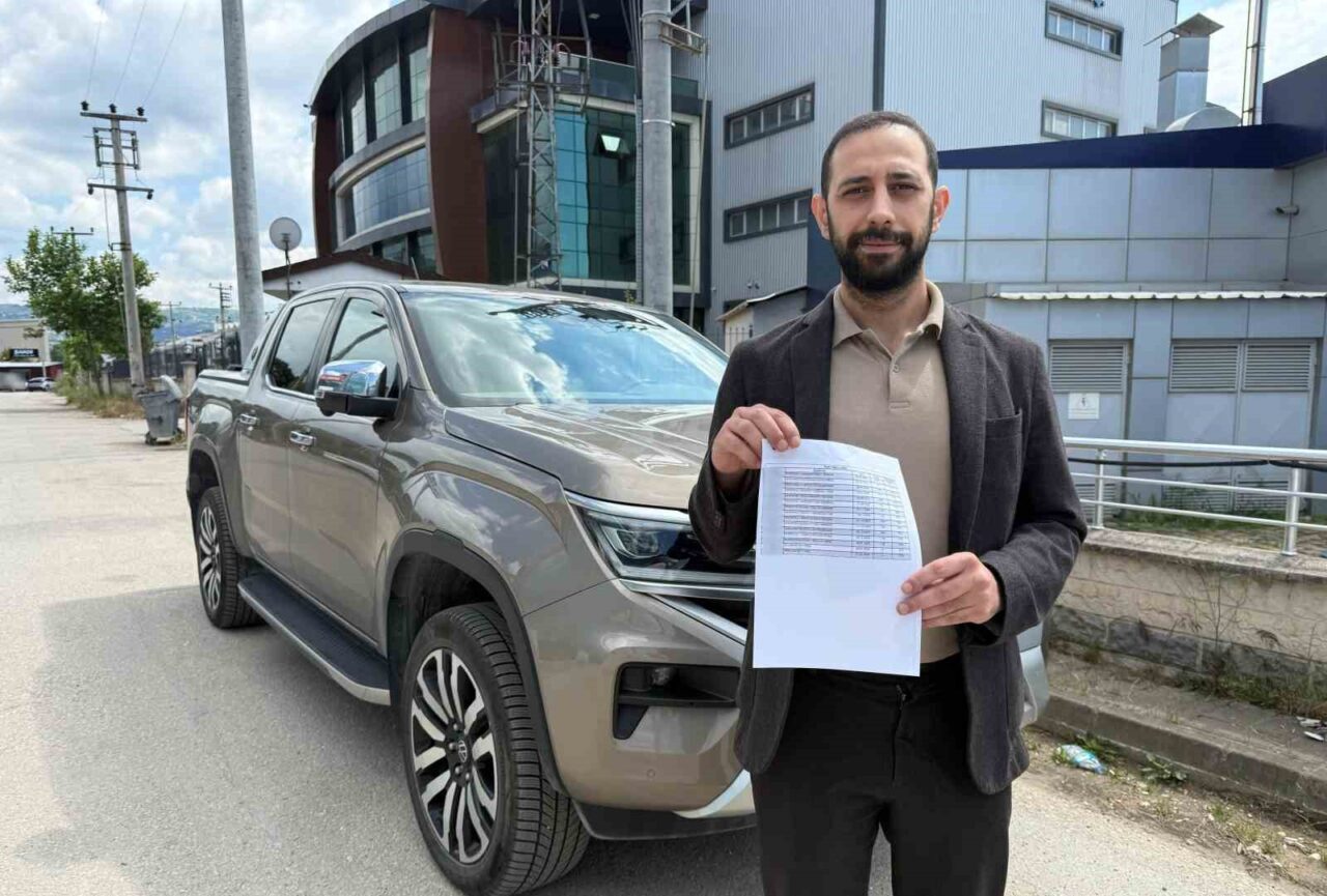 Bursa’da ikamet eden ve aracını aldığı günden beri şehir dışına