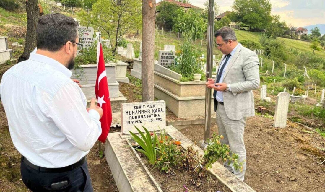 Sarıgöl Kaymakamı Halil Dalak, Kurban Bayramı dolayısıyla şehit aileleri ve