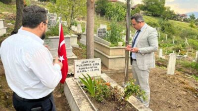 Sarıgöl Kaymakamı Halil Dalak, Kurban Bayramı dolayısıyla şehit aileleri ve