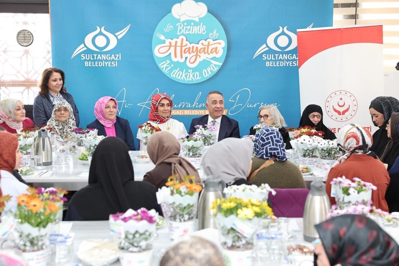 Sultangazi Belediyesi tarafından düzenlenen “Hayata 2 Dakika Ara” programı bu