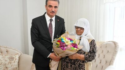 Erzurum Valisi Aydın Baruş, Pasinler ilçesinde ikamet eden Şehit Özel