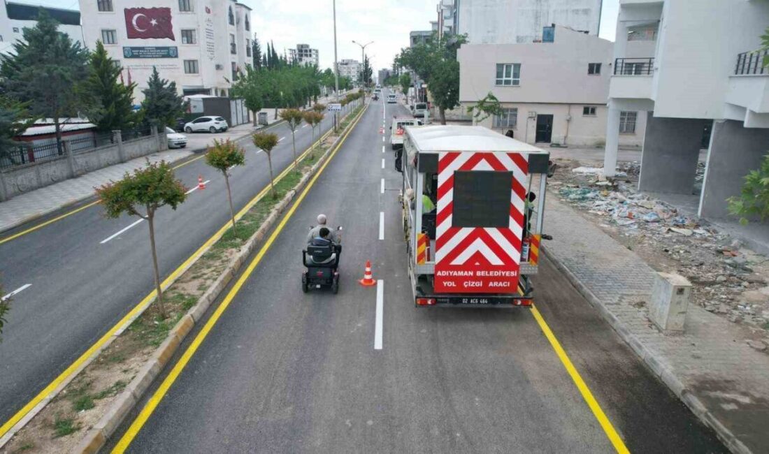 Adıyaman Belediyesi 1. Çevre Yolu Şehit Yüzbaşı Rıza Fırat Caddesi’nde