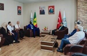 Senegal Cumhuriyeti Ankara Büyükelçisi Dr. Moustapha Sokhna Diop ve beraberindeki
