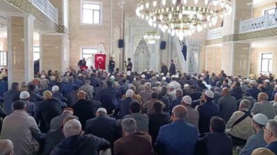 Muş’un Hasköy ilçesinde yapımı tamamlanan Şeyh Muhammed Kazım Camii ve