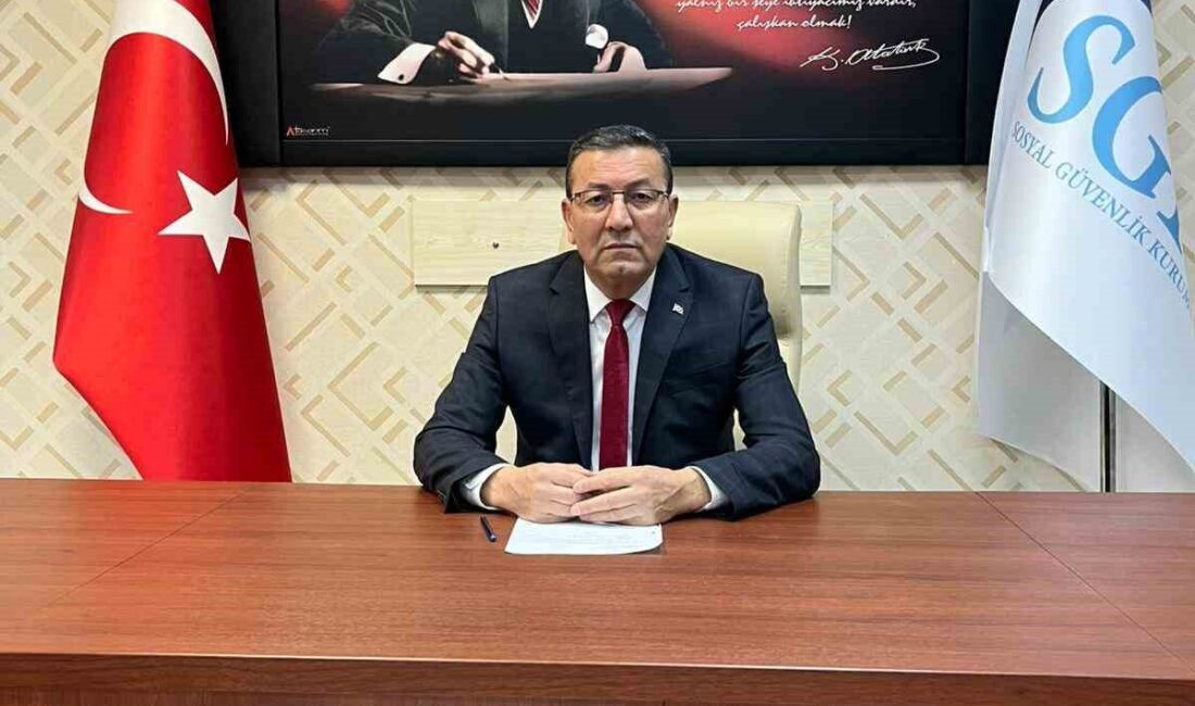 Sosyal Güvenlik Kurumu (SGK) Kütahya İl Müdürü İsmail Sayar, kayıt